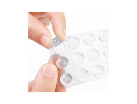 Rasgos Adesivos De Silicone Transparentes De 8 Mm, Pacote Com 12 Unidades. Lauxa Home