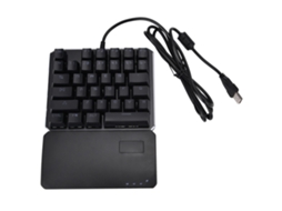 Teclado Mecânico para Jogos com uma Mão LAXISCREED (com Iluminação, Usb Fio)
