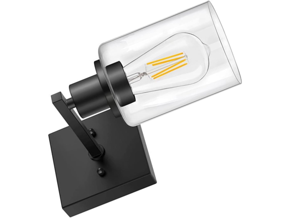 Luminária de Parede Retrô, Abajur de Cabeceira, Iluminação Decorativa para Sala de Estar e Ambientes Internos. SFUSHOS