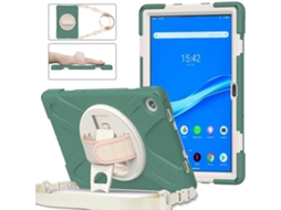 Capa Protetora De Silicone + Pc Para Tablet Lenovo Tab M10 Plus 10.6 3ª Geração (2022)