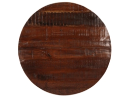 Vidaxl Tampo De Mesa Redondo Ø70x2,5cm Madeira Recuperada Maciça