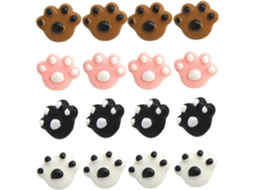 Tachinhas Criativas Shineofi Em Resina E Metal Para Escritório Casa Com Design De Garra Animal, Pequenas E Práticas