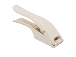 Apressador de Alho 2 em 1 LAXISCREED Ergonômico Branco
