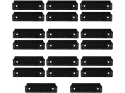 Kisangel Prancheta Clips 20 Unidades Ferro Reforçado 9, 9cm 3, 94 Pranchetas E Documentos, Com Pes De
