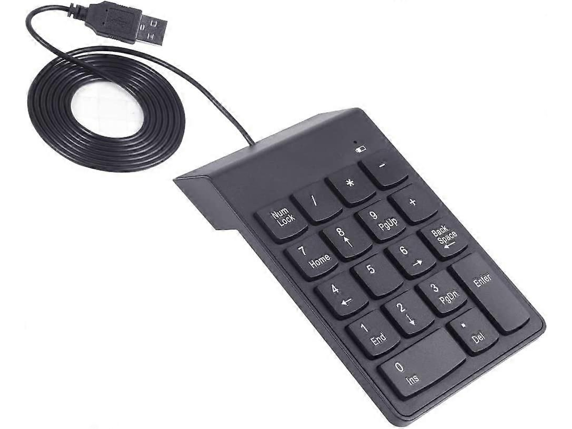 Teclado Numérico, Teclado Numérico Usb, Teclado Numérico Usb De 18 Teclas Para Laptop/notebook Ly Ebike