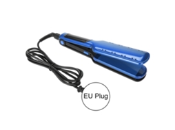 2026 plancha de Cabelo 2 em 1 Plancha Reta e Onduladora Cerâmica 80 200℃ Ondulador de Milho Azul Ferramentas de Penteado