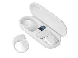 Fones de Ouvido Bluetooth Sem Fio com controles de toque e som surround HiFi MDUG (brancos)