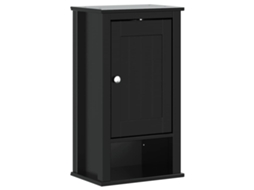 Bathroom Wall Cabinet, Bathroom Wall Cabinets Vidaxl Preto Madeira De Pinho (40 X 27 X 71.5 Cm)