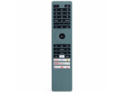 Capa De Silicone Para Comando De Tv Compatível Com Toshiba Ct-erf, Cinzento, Proteção Contra Poeira E Quedas