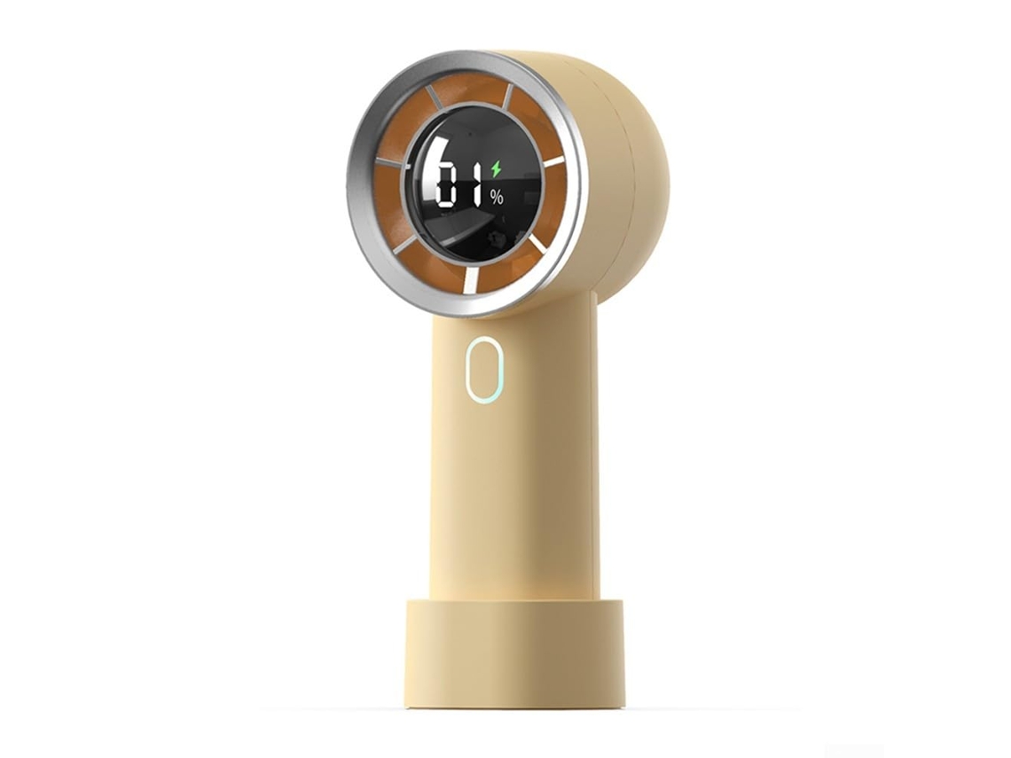 Ventilador portátil MDUG com bateria de 1200mAh e porta USB-C