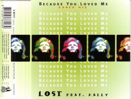 Cd Because You Loved Me Dance Mix Danza