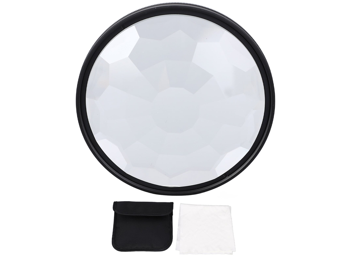 2026 filtro de Prisma Caleidoscópio para Câmera, Filtro de Efeito Especial 77mm para Lentes de Câmera