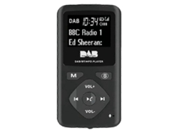 Rádio Digital Dab/dab Com Bluetooth 4.0, Rádio Fm Portátil De Bolso, Mp3 Player E Fones De Ouvido Usb Olysi Shop