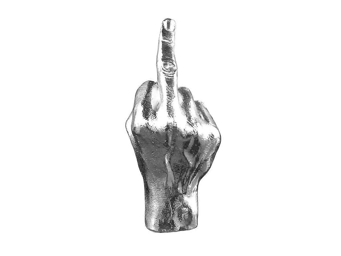 Estatueta De Dedo Médio Vertical, Estatueta Para Decoração De Mesa, Artesanato, Enfeites De Prateleira Olysi Shop