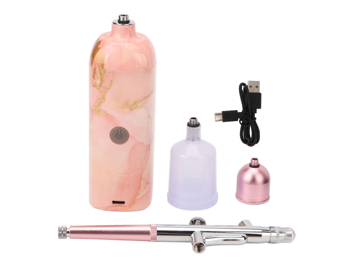 Kit Airbrush Injeção Oxigênio Facial Recarregável Usb
