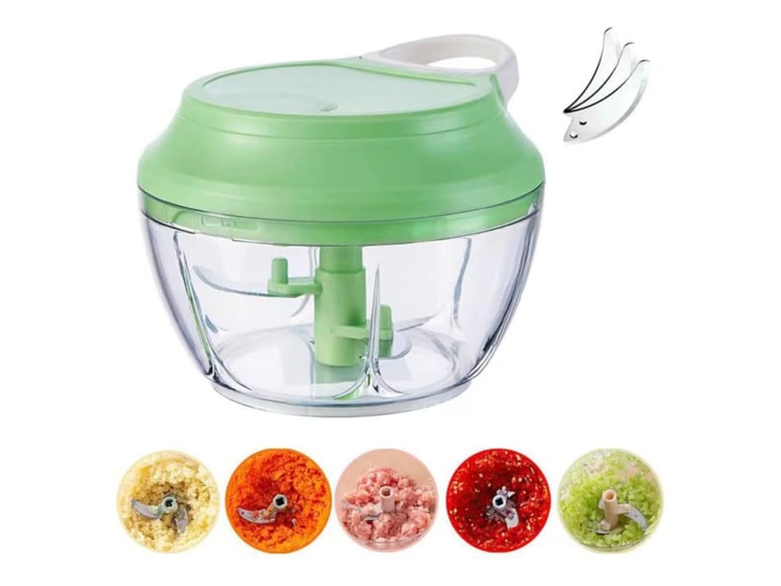 Picador Manual De Cebola, Pimentão E Nozes Utensílios De Cozinha Aquaforge