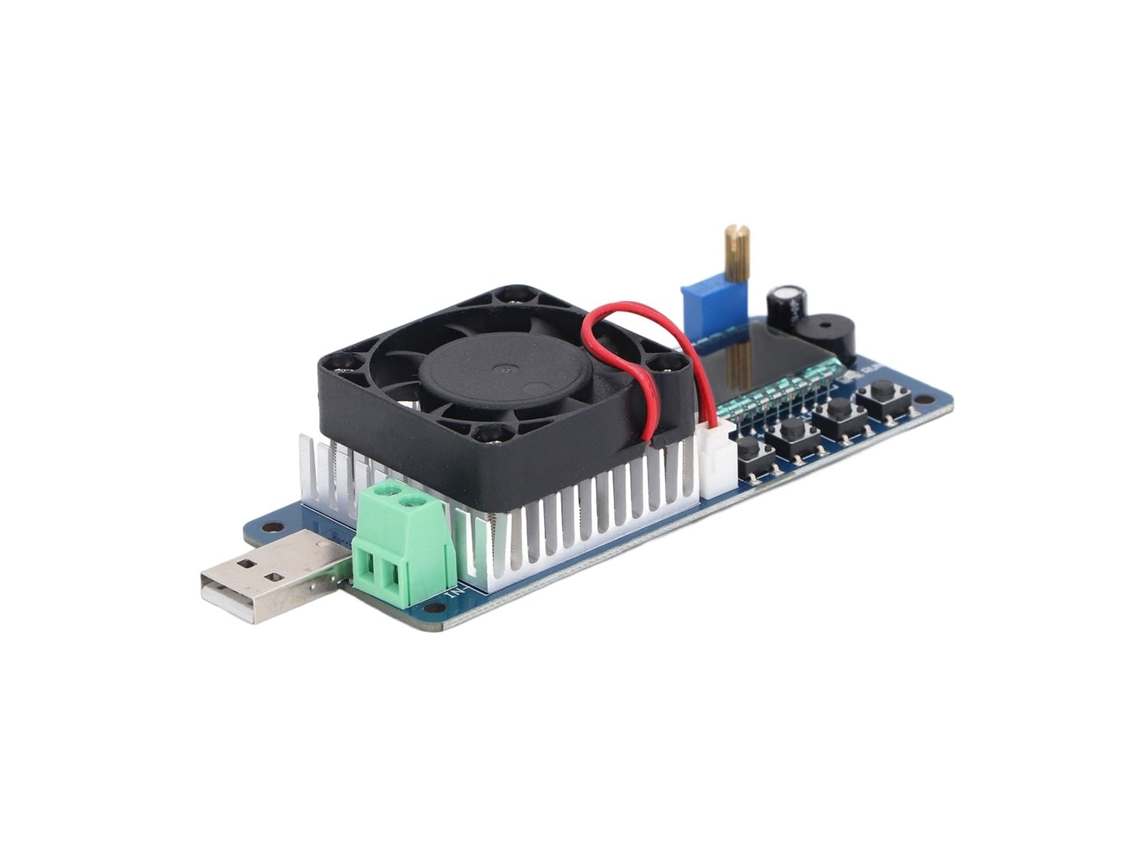 Medidor De Capacidade Bateria Usb Com Display Lcd E Módulo Teste