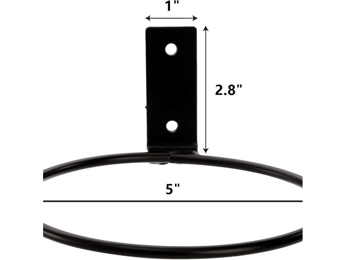 Suporte De Parede Para Vaso De Flores De 5 Polegadas
