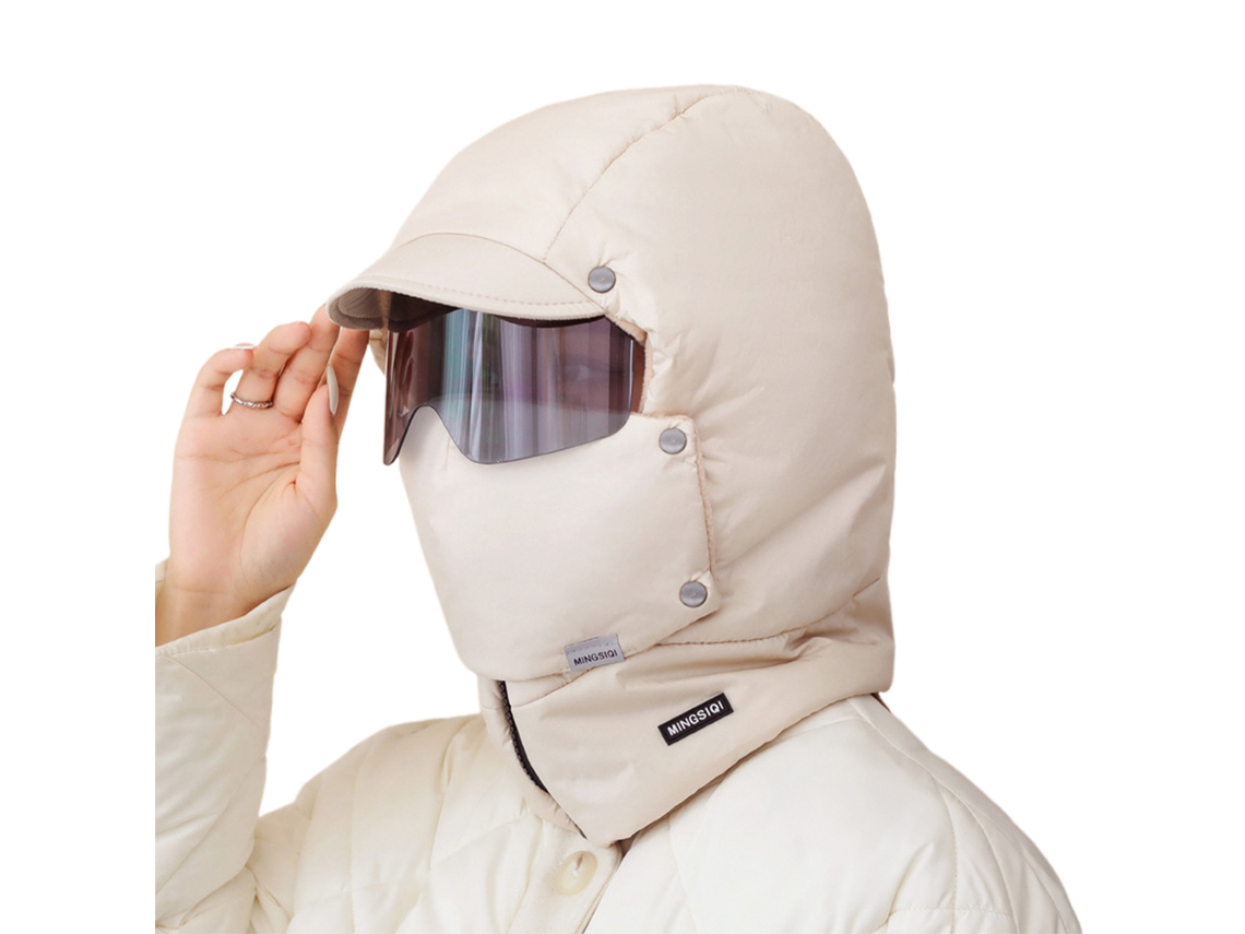 Balaclava Full Face À Prova De Vento Para Inverno Com Óculos, Ski Boné, Patiyu Mask, Full Face Mask À Prova De Vento Para Passe