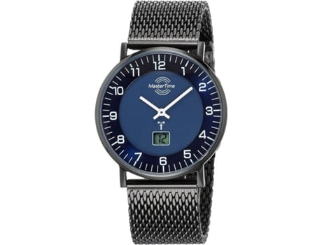 Relógio MASTER TIME Homem (Aço Inoxidável - Azul)