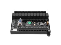 Placa de controle PLC FX1N‑24MR controlador programável, módulo de retardo relé DC24V S/MARCA