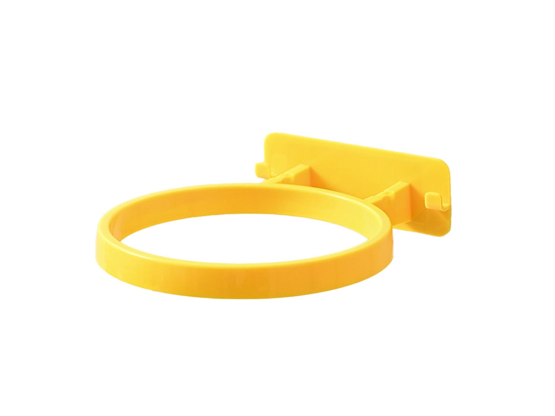 Suporte de Parede para Bola de Futebol Amarelo S/MARCA