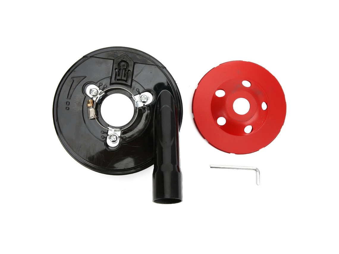 Tampa de Proteção Anti pó para Esmerilhadeira Angular (125mm) com Ajuste Fácil