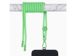 Pendente para Telemóvel Amarelo Fluorescente Cordón Premium Summer LA CASA DE LAS CARCASAS