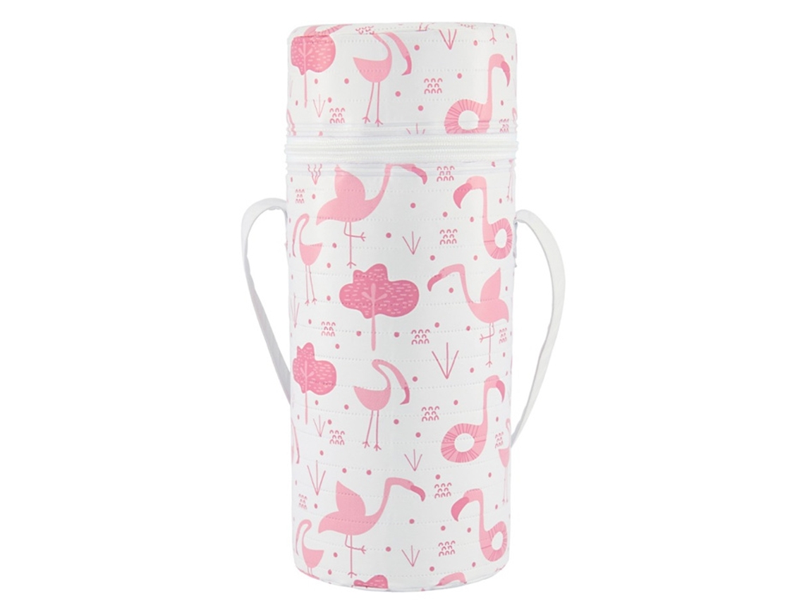 Porta Biberão Térmico KIKKABOO Rosa