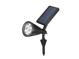 Refletor solar LED ajustável para áreas externas AQUAFORGE