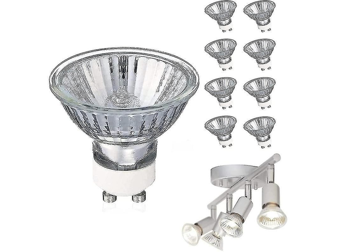 Lâmpada Halógena Refletora Gu10 De 35w, Branco Quente, Dimerizável