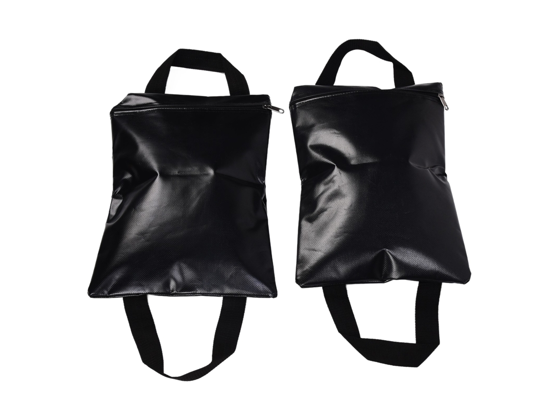 Ats 2pcs Bolsas de Arena Negras Portátiles Con Vendaje para Deportes Tiendas Exteriores Toldos Marcos de Redes