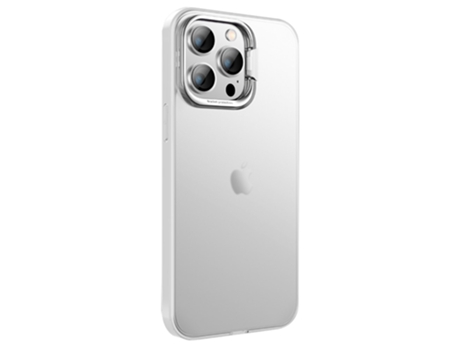 Suporte Casa Para Iphone 15 Pro X-level Pele Sintética Transparente