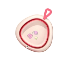 Primerox bacia Dobrável Leve Portátil para Bebê Criança Viagem Camping Lavagem Rosa Pp Tpe