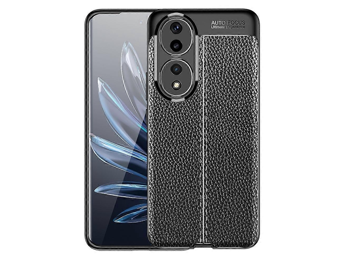 Capa De Celular Em Tpu Resistente A Impactos Com Textura De Lichia Para Honor 100