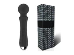 Vibrador Para Mulheres Adultos Brinquedos Sexuais Clitóris Vibrador Pessoal Varinha Massageadora 20 Modos De Vibração Recarregável Preto Yunzii