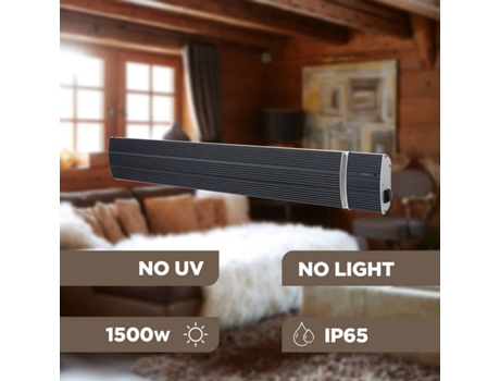 Aquecedor Infravermelhos SINED CALORE NERO 1500