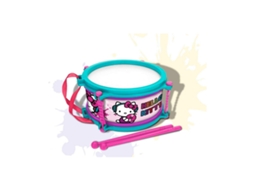 Nc Tambour Hello Kitty Azul Rosa 16 Cm