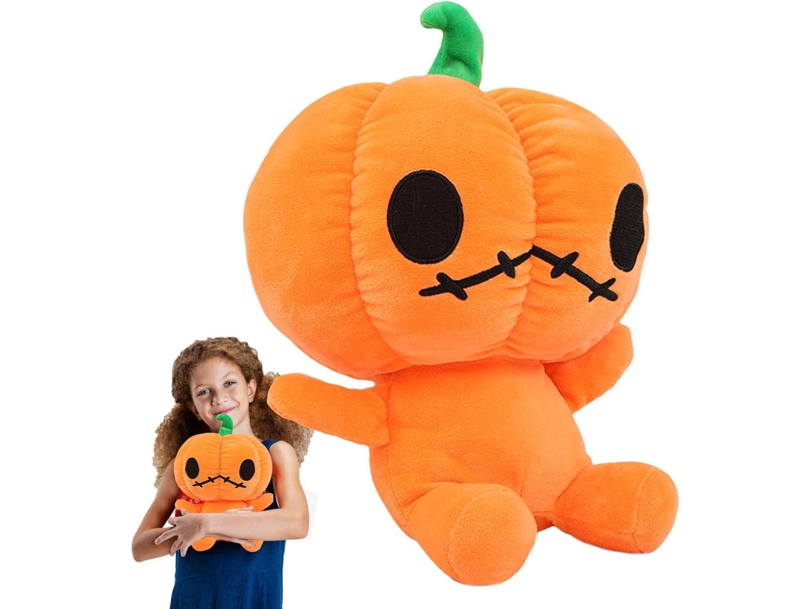 Abóbora De Pelúcia De 30 Cm, Almofada Laranja Macia, Para Sofá, Cama E Quarto