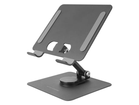 Suporte 2 em 1 para Tablet e Conversível Até 13 MARS GAMING Ma-Rst Ajustável em Altura e Ângulo Dobrável Antiderrapante Preto