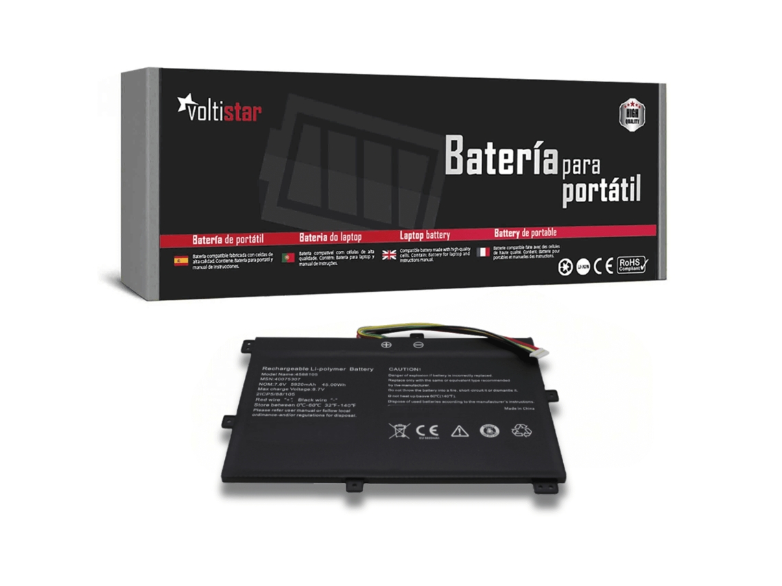 Bateria portátil Medion Akoya S4401 Ym14kr Voltistar