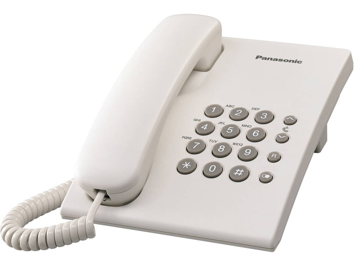 Telefone PANASONIC KX-TS500 EXW Branco