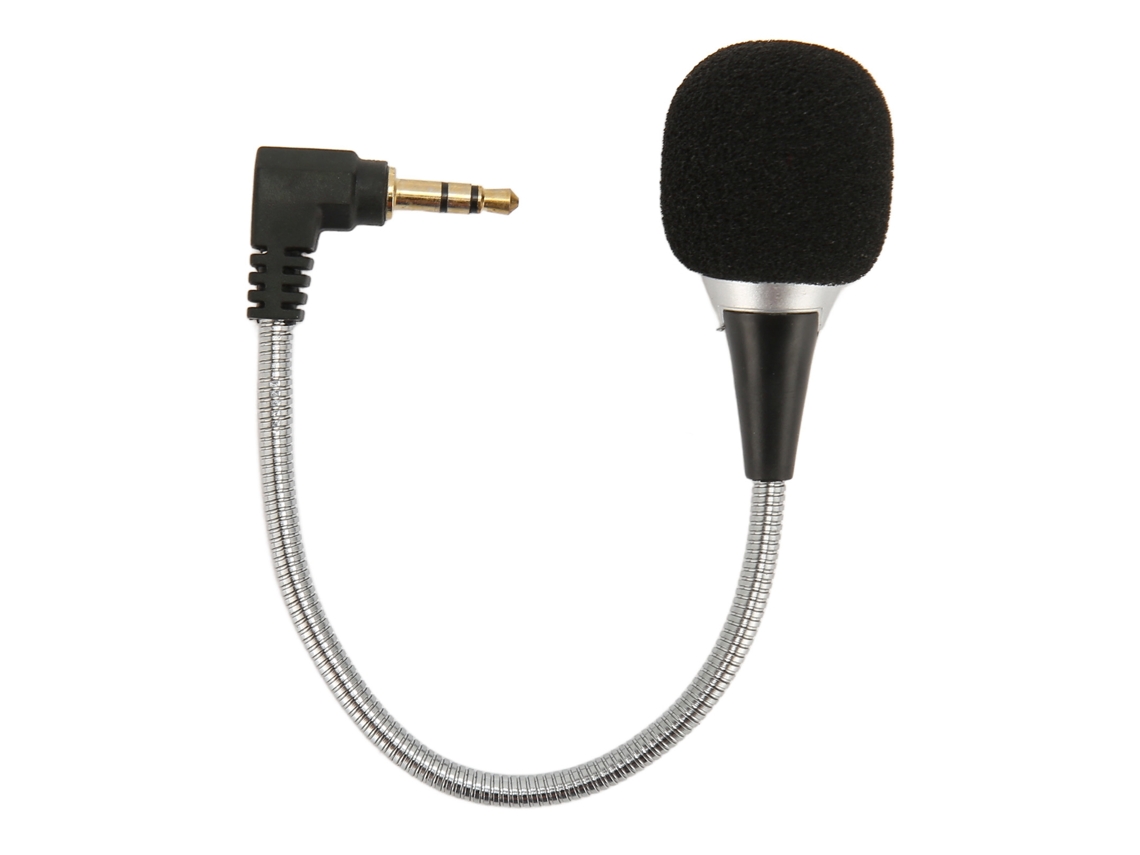 Aetheria microfone Condensador Mini com Redução de Ruído e Pescoço de Ganso Flexível para Computador