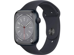 APPLE Watch Series 8 GPS (Recondicionado Flippers Marcas Mínimas - 45 mm - Meia-noite)
