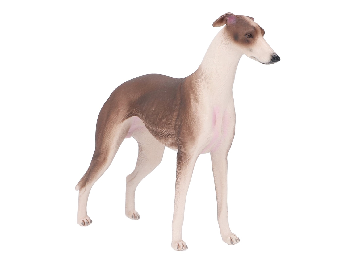 Primerox figura Realista de Greyhound Modelo Cão Plástico para Educação Infantil 3+ Anos