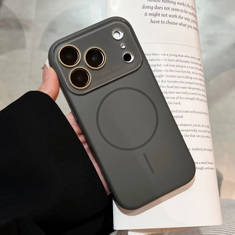 Capa Protetora (gary Iphone 16), Magnética Líquida.