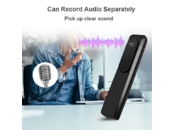 1080p Video Camera Clip on Mini Camcorder Video Audio Recorder Usb Pocket Cam Built in Lithium Battery One Key Fast Record For Home Office LAXISCREED