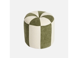 Pufe Infantil Tecido Chenille, Verde