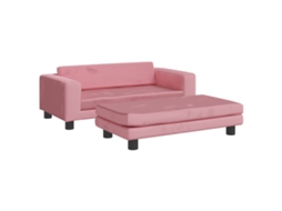 Kids Sofa, Kids Sofas Vidaxl Cor-de-rosa Veludo (n/a)