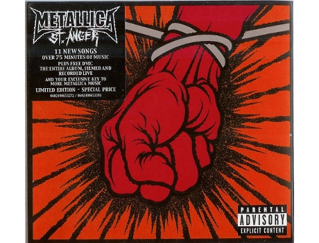 CD+DVD Metallica - St Anger